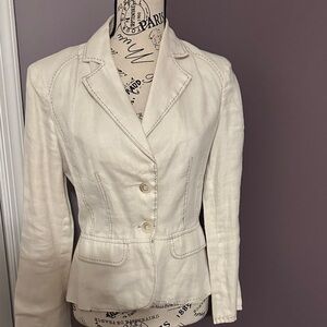 Zara Off-White Blazer